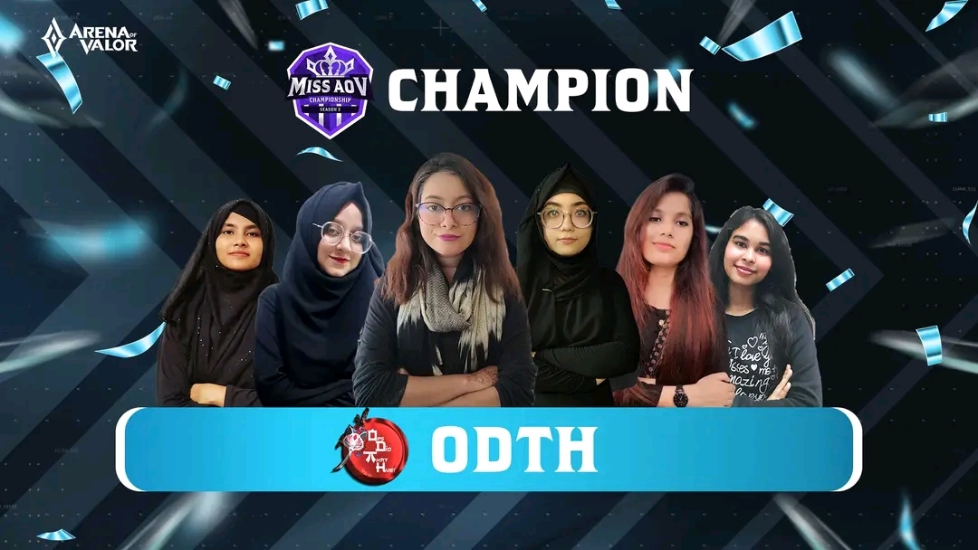 Read more about the article Ops Did That Hurt? (ODTH) are the Champion of Miss AoV Championship S2.
